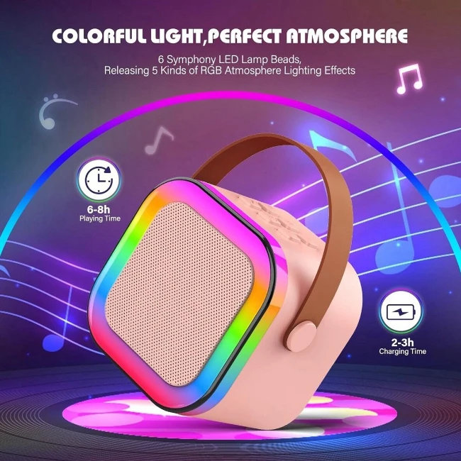 Colorful Karaoke Sound System