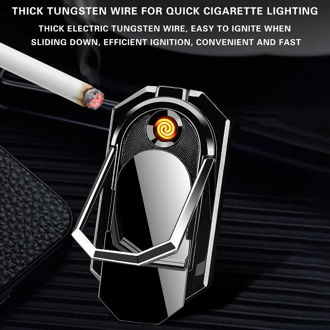 USB Mobile Ring Holder with Cigarette Lighter