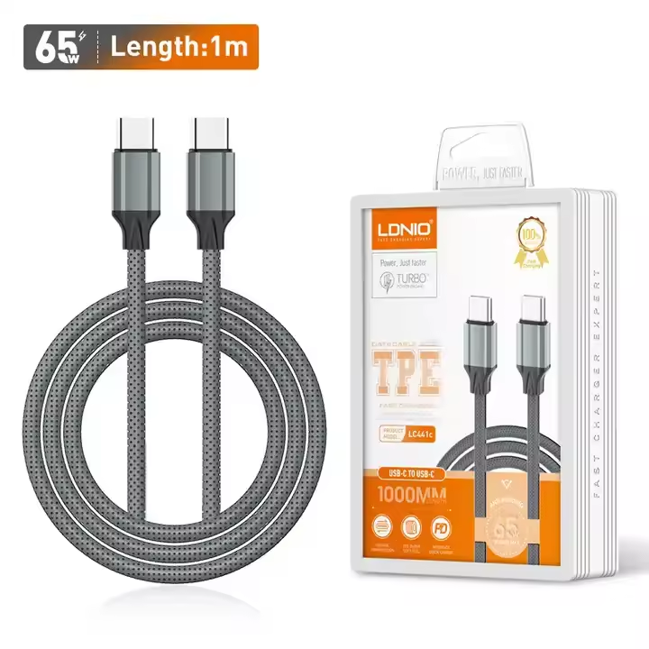 LDNIO LC441C USB-C to to Lightning Cable - 1M